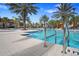 Inviting community pool with multiple entry points and ample deck space at 7143 Oakmoss Loop, Davenport, FL 33837