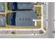 Top-down view of townhome and community pool at 4637 Target Blvd, Kissimmee, FL 34746