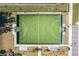 Aerial view of an artificial turf sports field at 4637 Target Blvd, Kissimmee, FL 34746