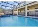 Relaxing screened-in pool and spa area at 4637 Target Blvd, Kissimmee, FL 34746