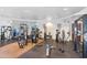Fitness center with a variety of strength training equipment at 155 S Court Ave # 2503, Orlando, FL 32801