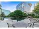 Enjoy the outdoors at this patio with seating and landscaping at 155 S Court Ave # 2503, Orlando, FL 32801