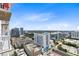 Stunning city views from condo balcony at 155 S Court Ave # 2503, Orlando, FL 32801