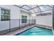 Private screened-in pool and patio area at 387 Famagusta Dr, Davenport, FL 33896