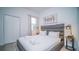 Main bedroom with king-size bed, and closet at 387 Famagusta Dr, Davenport, FL 33896