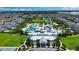 Resort-style community pool with water slides and playground at 601 Lasso Dr, Kissimmee, FL 34747