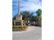 Town Square entrance with landscaping at 840 Jasmine Creek Rd, Kissimmee, FL 34759