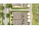 Aerial view of homes and community at 5102 Caspian St, Saint Cloud, FL 34771