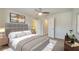 Well-lit bedroom with ensuite bathroom access at 5102 Caspian St, Saint Cloud, FL 34771