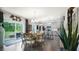 Bright dining area with table and chairs, open to kitchen at 1105 Pacific Dunes Ct, Daytona Beach, FL 32124