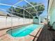 Inviting screened pool with ample patio space at 721 Camel Ct, Kissimmee, FL 34759