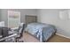 Bedroom with a computer desk and a full-size bed at 12337 Greco Dr, Orlando, FL 32824