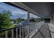 Porch overlooking a lake and expansive property at 16600 Cleveland Ln, Umatilla, FL 32784