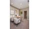 Bright office with built-in desk and adjacent bathroom at 1227 Teal Creek Dr, Saint Cloud, FL 34771