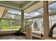 Kitchen with view of backyard from corner window at 349 Bodie St, Longwood, FL 32750