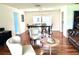 Bright living room with hardwood floors and comfortable seating at 349 Bodie St, Longwood, FL 32750