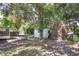 Backyard with storage shed and wooden shed at 1500 N Clearview Ave, Deland, FL 32724