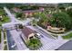 Aerial view of Royal Palms community, showing the entrance and surrounding buildings at 744 La Mirage St, Davenport, FL 33897