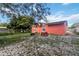 Backyard patio with seating and shed at 501 N Normandale Ave, Orlando, FL 32835
