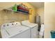 Laundry room with washer, dryer and shelving at 501 N Normandale Ave, Orlando, FL 32835