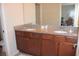 Double vanity bathroom with granite countertop at 9054 Rhodes St, Kissimmee, FL 34747