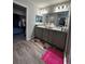 Double vanity bathroom with walk-in closet at 3882 Willow Ridge Dr, Lakeland, FL 33810
