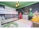 bedroom with bunk beds and a princess mural at 1692 Tropical Palms Cir, Kissimmee, FL 34747