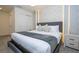King-size bed, plush bedding, and a large TV at 1692 Tropical Palms Cir, Kissimmee, FL 34747