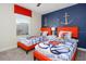 ' bedroom with twin beds and nautical theme at 1585 Mulligan Blvd, Davenport, FL 33896