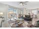 Spacious living room with modern furniture and large windows at 1585 Mulligan Blvd, Davenport, FL 33896