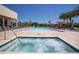 Relaxing spa adjacent to refreshing pool at 7487 Brooklyn Dr, Kissimmee, FL 34747