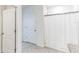 Clean bathroom with shower stall and additional storage at 1839 Wild Rye Way, Kissimmee, FL 34744