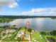 Lakefront property with city skyline view at 33 S Ortman Dr, Orlando, FL 32805