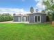 House exterior with large backyard and patio at 33 S Ortman Dr, Orlando, FL 32805