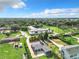 Aerial perspective of the property and surrounding area, highlighting its location and neighborhood context at 33 S Ortman Dr, Orlando, FL 32805
