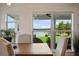 Lake view from the dining room's large windows at 301 Richard Pl, Orlando, FL 32806