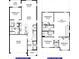Two-story home floor plan, showing four bedrooms, two baths, and a loft at 4379 Sagefield Dr, St Cloud, FL 34773