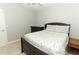 Bedroom with a double bed and nightstand at 1186 August Sky Dr, Deltona, FL 32738