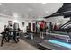 Modern fitness center with cardio and weight equipment at 155 S Court Ave # 2208, Orlando, FL 32801