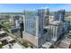 High-rise building with modern architecture and city views at 155 S Court Ave # 2208, Orlando, FL 32801