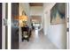 Bright and spacious entryway with tile flooring and a console table at 8841 Rhodes St, Kissimmee, FL 34747