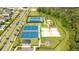 Community with tennis courts, basketball courts, and a playground at 4278 Green Gables Pl, Kissimmee, FL 34746