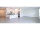 Open concept kitchen with island and stainless steel appliances at 4278 Green Gables Pl, Kissimmee, FL 34746