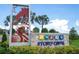Community entrance sign with name and amenities at 4278 Green Gables Pl, Kissimmee, FL 34746