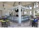 Relaxing community bar with seating and a large TV at 4838 Romeo Cir, Kissimmee, FL 34746