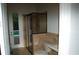 Bathroom with shower, toilet, and vanity at 136 Osprey Hammock Trl, Sanford, FL 32771