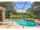 Resort-style pool with a spa and lush landscaping at 277 Olivia Rose Ct, Lake Mary, FL 32746