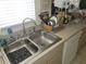 Kitchen with a double sink and dishwasher at 713 W 2Nd St, Lakeland, FL 33805