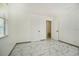 Spacious bedroom with two closets and marble tile flooring at 1338 Vassar St, Orlando, FL 32804