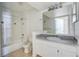 Clean bathroom with a tub, toilet and vanity at 823 Camargo Way # 101, Altamonte Springs, FL 32714